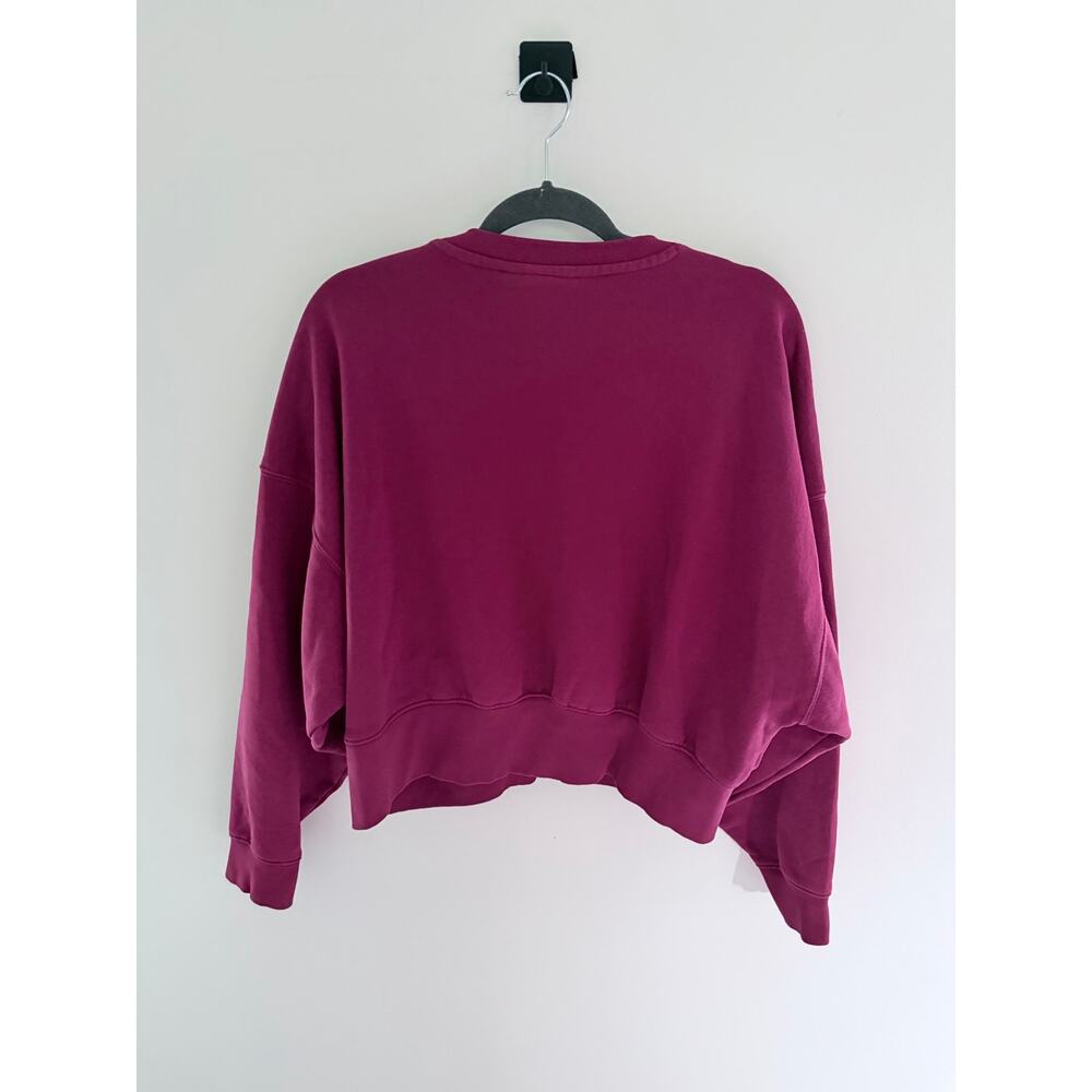 Adidas Originals Adicolor Essentials Embroidered Deep Purple Sweatshirt-Size S - Picture 7 of 7